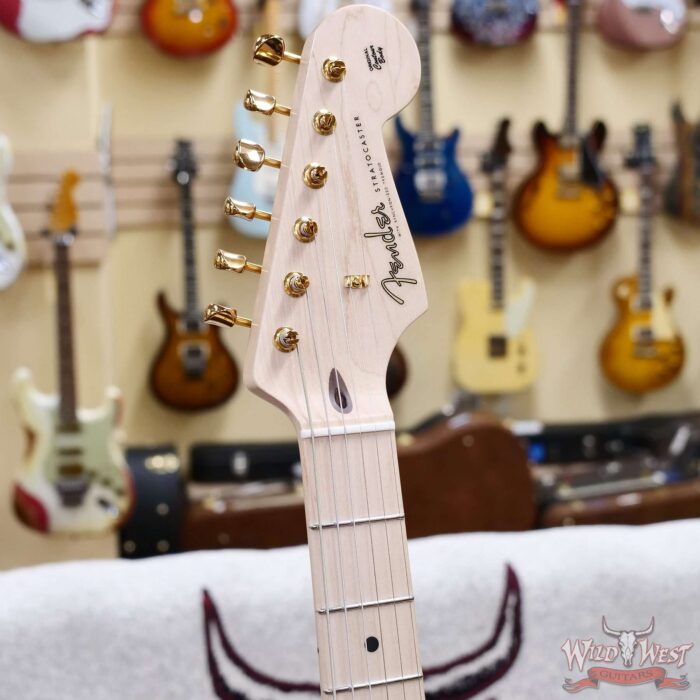 Fender Custom Shop Todd Krause Masterbuilt Eric Clapton Signature Stratocaster NOS Gold Leaf 7.65 LBS - Image 7