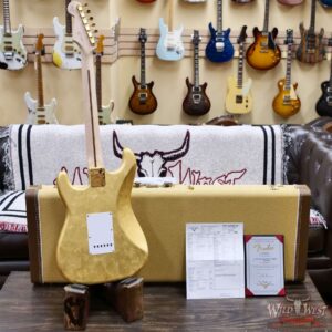 Fender Custom Shop Todd Krause Masterbuilt Eric Clapton Signature Stratocaster NOS Gold Leaf 7.65 LBS - Image 9