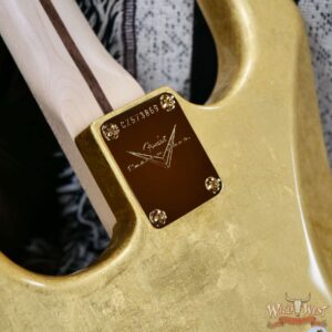 Fender Custom Shop Todd Krause Masterbuilt Eric Clapton Signature Stratocaster NOS Gold Leaf 7.65 LBS - Image 12