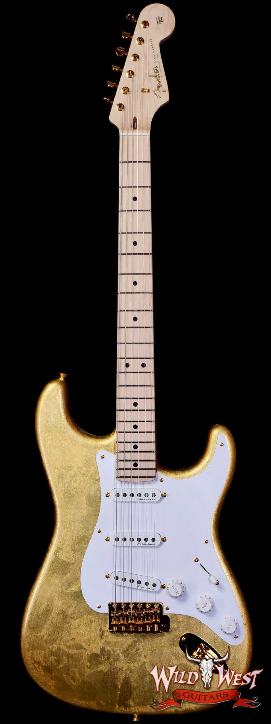 fendercs-mbtk-cz573869-main__wwg_large.jpg Fender Custom Shop Todd Krause Masterbuilt Eric Clapton Signature Stratocaster NOS Gold Leaf 7.65 LBS - Image 1