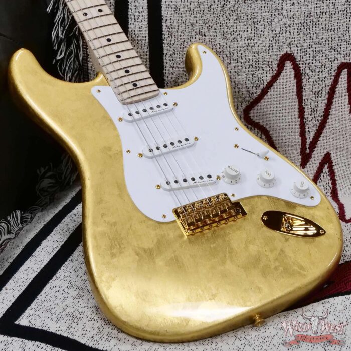 Fender Custom Shop Todd Krause Masterbuilt Eric Clapton Signature Stratocaster NOS Gold Leaf 7.80 LBS - Image 8