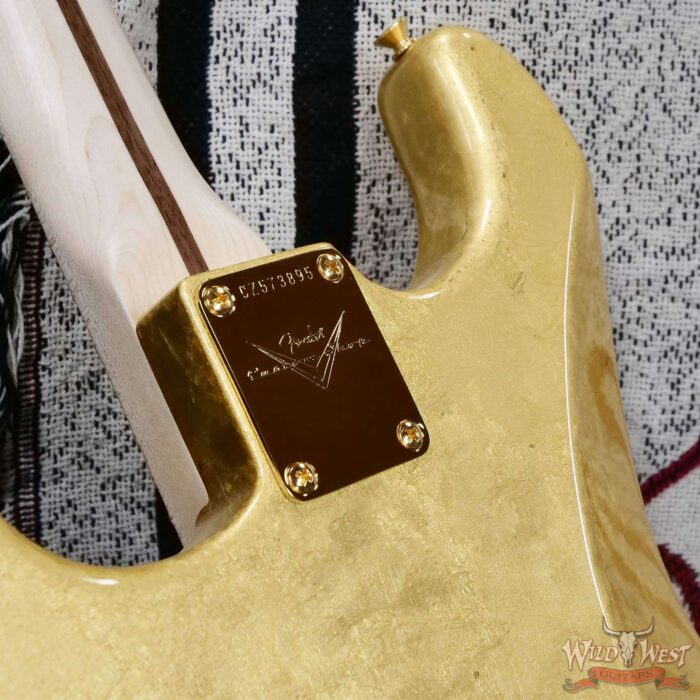 Fender Custom Shop Todd Krause Masterbuilt Eric Clapton Signature Stratocaster NOS Gold Leaf 7.80 LBS - Image 13