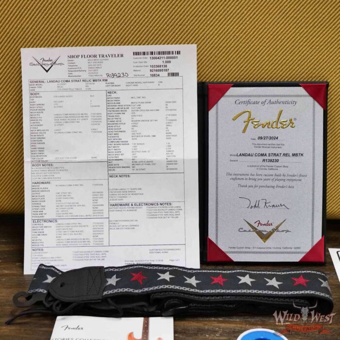 Fender Custom Shop Limited Edition Todd Krause Masterbuilt Michael Landau “COMA” Stratocaster Relic 7.40 LBS - Image 14