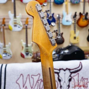 Fender Custom Shop Todd Krause Masterbuilt 1956 Stratocaster Josefina Handwound Pickups Journeyman Relic Olympic White 7.20 LBS - Image 11