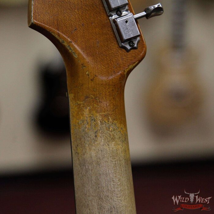 2020 NAMM Fender Custom Shop Vincent Van Trigt Masterbuilt 1959 Stratocaster Heavy Relic Rosewood Slab Board Black - Image 10