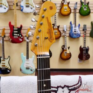 Fender Custom Shop Vincent Van Trigt Masterbuilt 1963 Stratocaster Relic Black Sparkle - Image 7