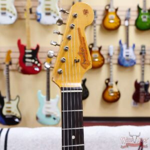 Fender Custom Shop Vincent Van Trigt Masterbuilt 1963 Stratocaster Relic Silver Sparkle - Image 7
