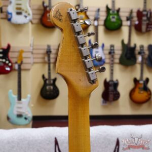 Fender Custom Shop Vincent Van Trigt Masterbuilt 1963 Stratocaster Relic Silver Sparkle - Image 11