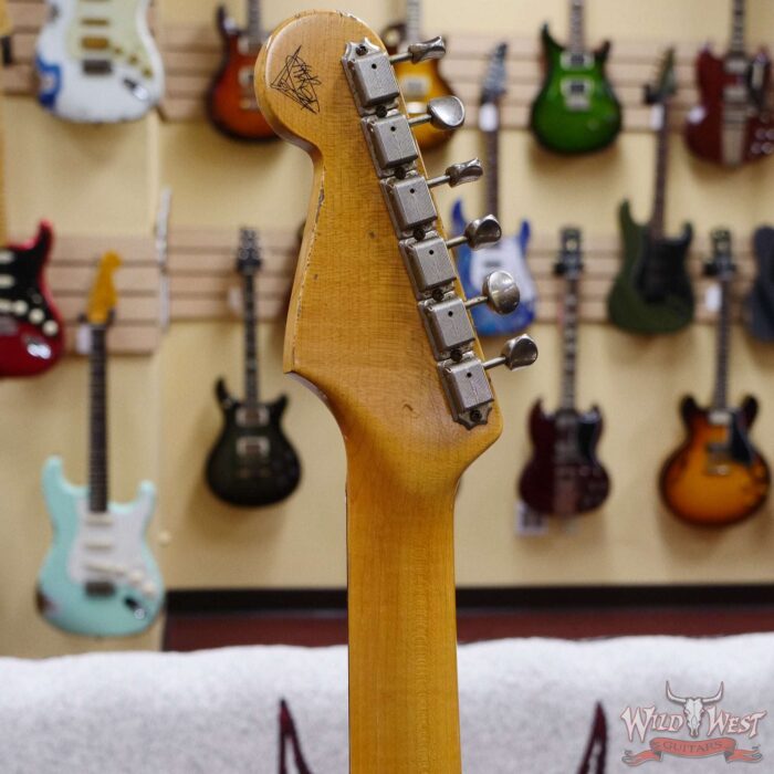 Fender Custom Shop Vincent Van Trigt Masterbuilt 1963 Stratocaster Relic Silver Sparkle - Image 11