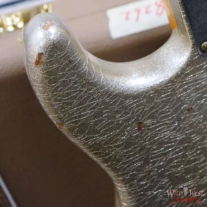 Fender Custom Shop Vincent Van Trigt Masterbuilt 1963 Stratocaster Relic Silver Sparkle - Image 13
