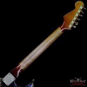 Fender Custom Shop Vincent Van Trigt Masterbuilt 1961 Stratocaster Heavy Relic Black - Image 5