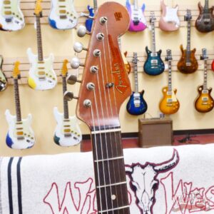 Fender Custom Shop Vincent Van Trigt Masterbuilt 1963 Stratocaster Relic Gold Sparkle - Image 7