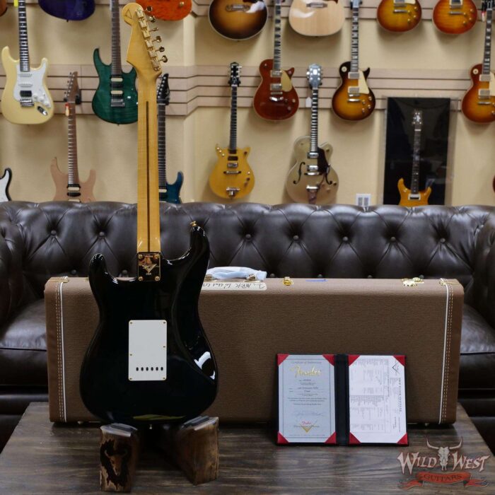 Fender Custom Shop Yuriy Shishkov Masterbuilt 1960 Stratocaster NOS Quilt Maple Top Emerald Green Burst - Image 9