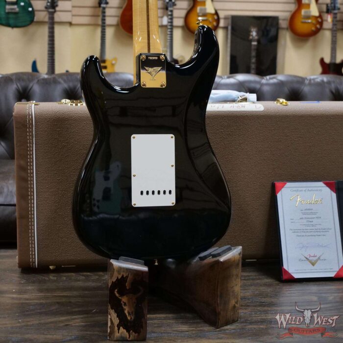 Fender Custom Shop Yuriy Shishkov Masterbuilt 1960 Stratocaster NOS Quilt Maple Top Emerald Green Burst - Image 11