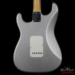 Fender Custom Shop Masterbuilt Yuriy 1961 Stratocaster Brazilian Rosewood Journeyman Inca Silver - Image 7