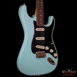 Fender Custom Shop Masterbuilt Yuriy Shishkov 1962 Stratocaster Brazilian Rosewood Journeyman Surf Green - Image 4