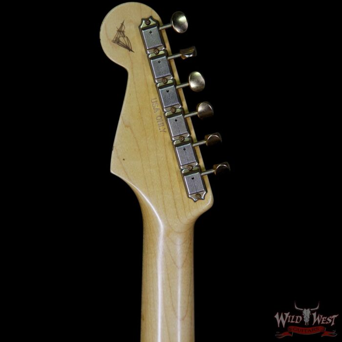 Fender Custom Shop Masterbuilt Yuriy Shishkov 1962 Stratocaster Brazilian Rosewood Journeyman Surf Green - Image 10
