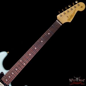 Fender Custom Shop Masterbuilt Yuriy Shishkov 1962 Stratocaster Brazilian Rosewood Journeyman Surf Green - Image 9