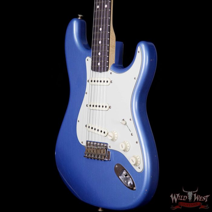 Fender Custom Shop Masterbuilt Yuriy 62 Stratocaster Brazilian Rosewood Journeyman Lake Placid Blue - Image 2
