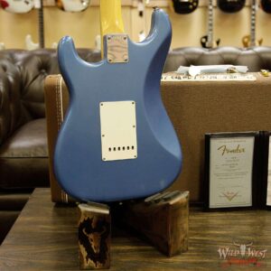 Fender Custom Shop Masterbuilt Yuriy Shishkov 1962 Stratocaster Brazilian Rosewood Fretboard Journeyman Relic Lake Placid Blue - Image 14