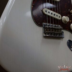 Fender Custom Shop Yuriy Shishkov Masterbuilt 1963 Stratocaster Journeyman Relic AAA Rosewood Fingerboard Aged Arctic White - Image 10
