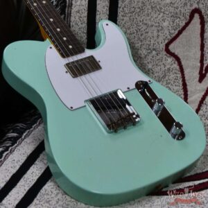 Fender Custom Shop Yuriy Shishkov Masterbuilt 1963 Telecaster HS Josefina Hand-Wound Pickup Journeyman Relic Surf Green - Image 8