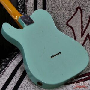 Fender Custom Shop Yuriy Shishkov Masterbuilt 1963 Telecaster HS Josefina Hand-Wound Pickup Journeyman Relic Surf Green - Image 11