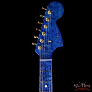 Fender Custom Shop Masterbuilt Yuriy Shishkov 1969 Stratocaster NOS Flame Top Birdseye Nk Royal Blue - Image 8