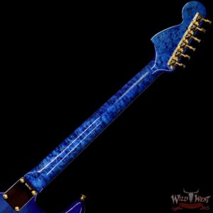 Fender Custom Shop Masterbuilt Yuriy Shishkov 1969 Stratocaster NOS Flame Top Birdseye Nk Royal Blue - Image 11