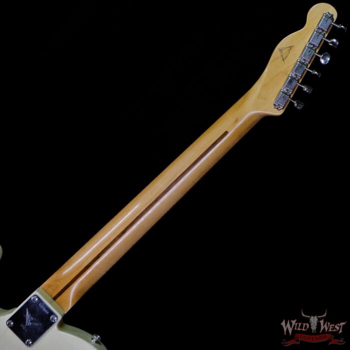 Fender Custom Shop Yuriy Shishkov Masterbuilt 50’s Telecaster Josefina Hand-Wound Pickups Closet Classic Vintage White - Image 5