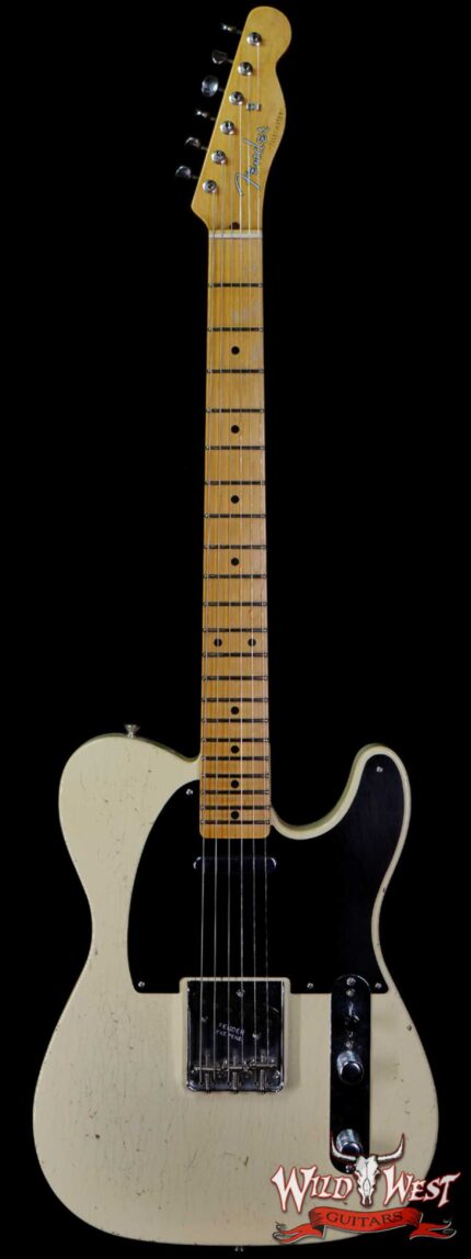 Fender Custom Shop Yuriy Shishkov Masterbuilt 50’s Telecaster Josefina Hand-Wound Pickups Closet Classic Vintage White