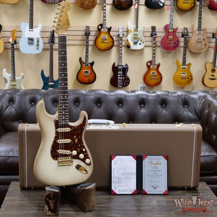 Fender Custom Shop Yuriy Shishkov Masterbuilt 60’s Stratocaster Josefina Hand-Wound Pickups Journeyman Relic Antigua - Image 6
