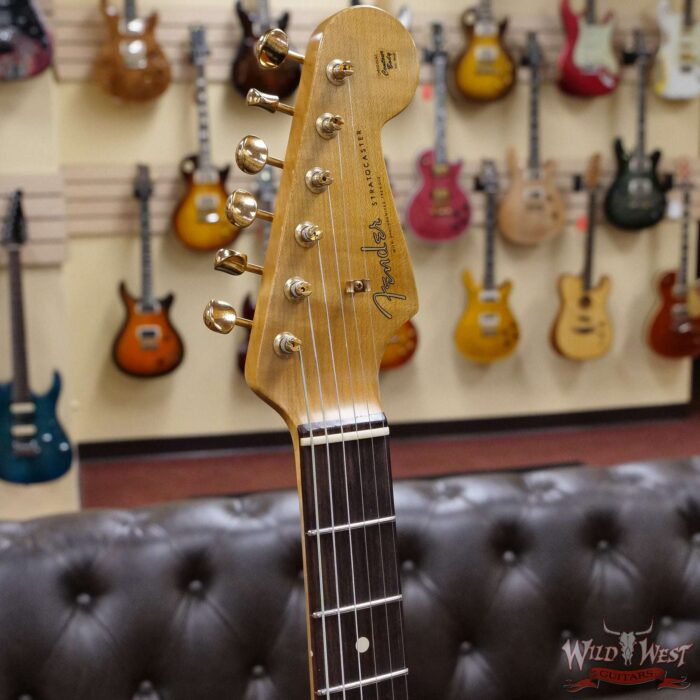 Fender Custom Shop Yuriy Shishkov Masterbuilt 60’s Stratocaster Josefina Hand-Wound Pickups Journeyman Relic Antigua - Image 7