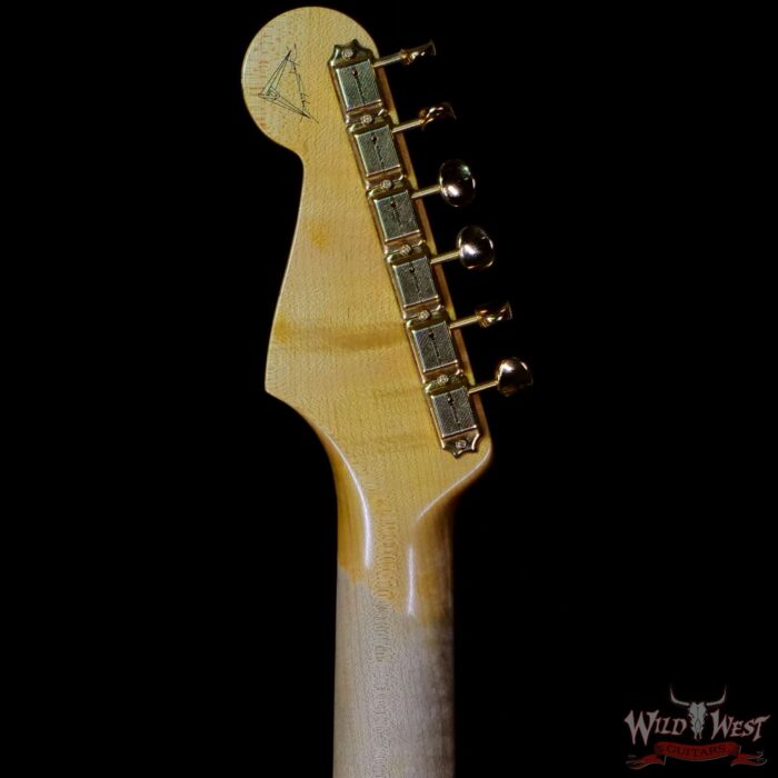 Fender Custom Shop Yuriy Shishkov Masterbuilt 60’s Stratocaster Josefina Hand-Wound Pickups Journeyman Relic Antigua - Image 10