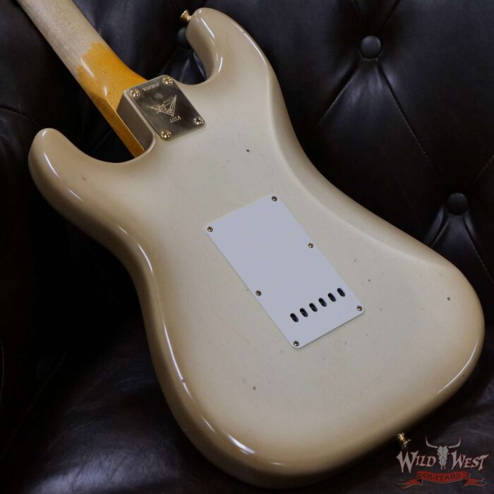 Fender Custom Shop Yuriy Shishkov Masterbuilt 60’s Stratocaster Josefina Hand-Wound Pickups Journeyman Relic Antigua - Image 11