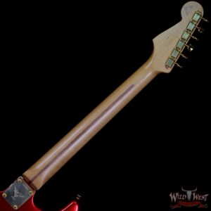Fender Custom Shop Yuriy Shishkov Masterbuilt 60s Stratocaster HH Hardtail Journeyman Relic Candy Apple Red - Image 5