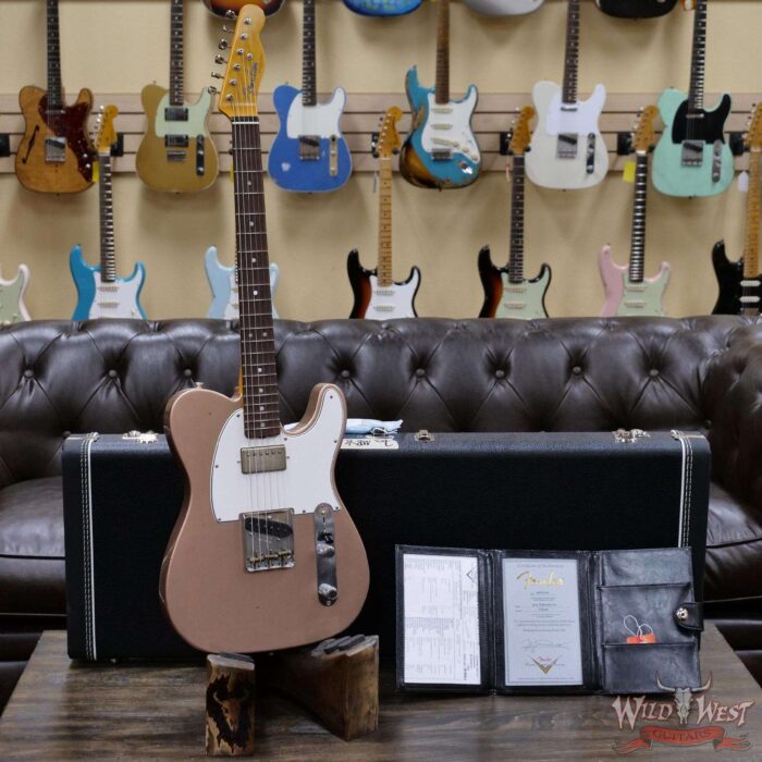 Fender Custom Shop Yuriy Shishkov Masterbuilt 60’s SH Telecaster Journeyman Relic Copper Josefina Hand-Wound / Seymour Duncan - Image 6