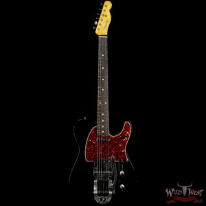Fender Custom Shop Yuriy Shishkov Masterbuilt 60’s Telecaster Josefina Hand-Wound Pickups Bigsby B-5 Journeyman Relic Black - Image 3