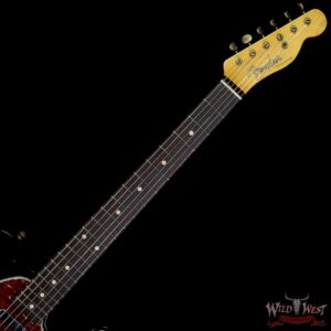 Fender Custom Shop Yuriy Shishkov Masterbuilt 60’s Telecaster Josefina Hand-Wound Pickups Bigsby B-5 Journeyman Relic Black - Image 4