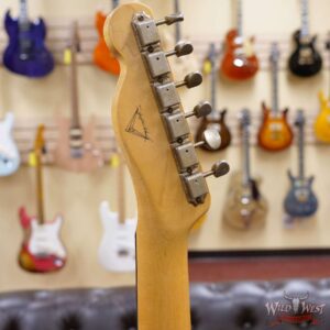 Fender Custom Shop Yuriy Shishkov Masterbuilt 60’s Telecaster Josefina Hand-Wound Pickups Bigsby B-5 Journeyman Relic Black - Image 10