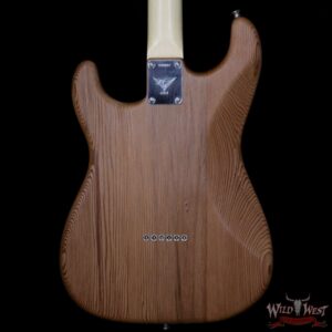 Fender Custom Shop Yuriy Shishkov Masterbuilt Airfield Stratocaster Closet Classic Reclaimed Redwood from Hangar One Zeppelin Storage - Image 6