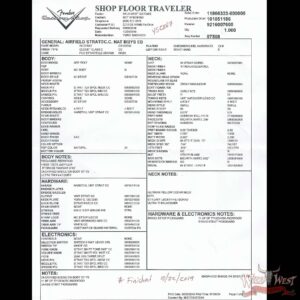 Fender Custom Shop Yuriy Shishkov Masterbuilt Airfield Stratocaster Closet Classic Reclaimed Redwood from Hangar One Zeppelin Storage - Image 16