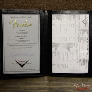 Fender Custom Shop Yuriy Shishkov Masterbuilt Airfield Stratocaster Closet Classic Reclaimed Redwood from Hangar One Zeppelin Storage - Image 15