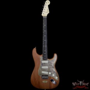 Fender Custom Shop Yuriy Shishkov Masterbuilt Airfield Stratocaster Closet Classic Reclaimed Redwood from Hangar One Zeppelin Storage - Image 4
