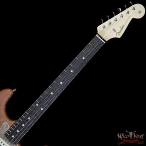 Fender Custom Shop Yuriy Shishkov Masterbuilt Airfield Stratocaster Closet Classic Reclaimed Redwood from Hangar One Zeppelin Storage - Image 8