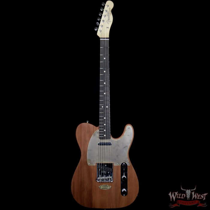 Fender Custom Shop Yuriy Shishkov Masterbuilt Airfield Telecaster Closet Classic Reclaimed Redwood from Hangar One Zeppelin Storage - Image 4