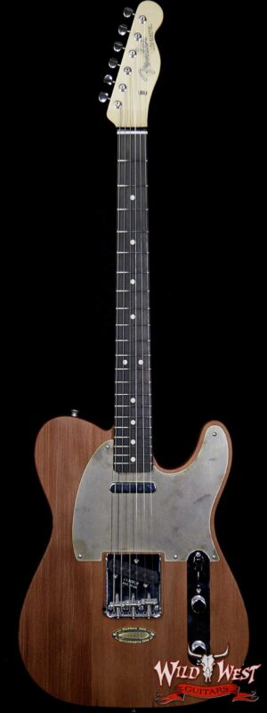 Fender Custom Shop Yuriy Shishkov Masterbuilt Airfield Telecaster Closet Classic Reclaimed Redwood from Hangar One Zeppelin Storage