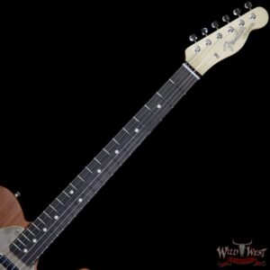 Fender Custom Shop Yuriy Shishkov Masterbuilt Airfield Telecaster Closet Classic Reclaimed Redwood from Hangar One Zeppelin Storage - Image 8