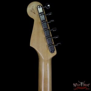 Fender Custom Shop Masterbuilt Yuriy Shishkov Featherlight Stratocaster Closet Classic Black 5.3 Lbs - Image 10