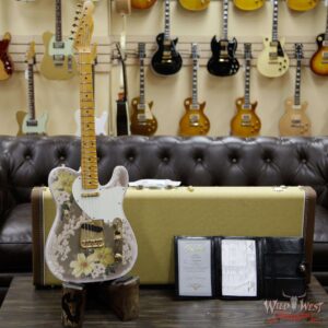 Fender Custom Shop Yuriy Shishkov Masterbuilt Retro Decor Telecaster Journeyman Relic Authentic 1930’s Wallpaper w/Damask Motif - Image 8